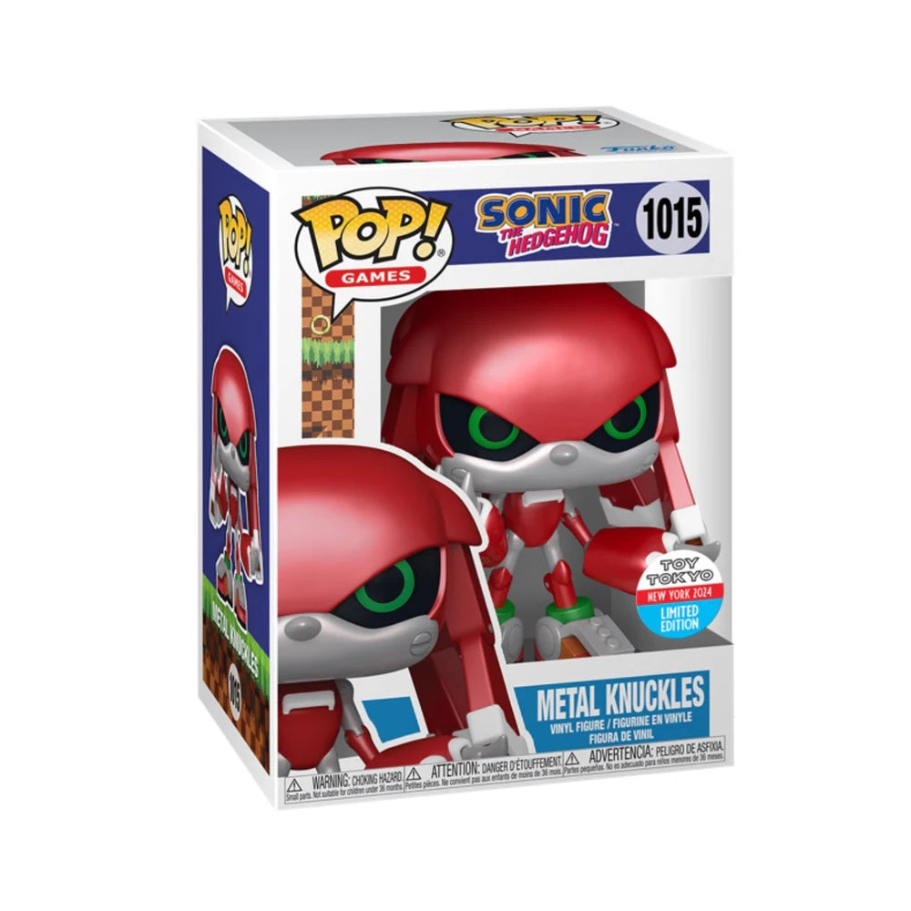 Funko POP: Metal Knuckles - Sonic the Hedgehog #1015 - Toy Tokyo New York 2024