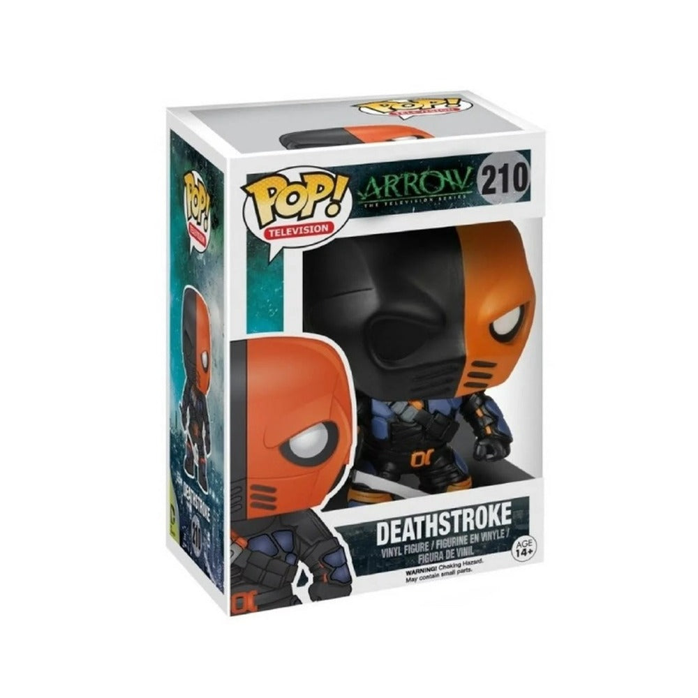 Funko POP! Deathstroke - Arrow #210 - signed by Manu Bennett at POP Con 2024 Dubai