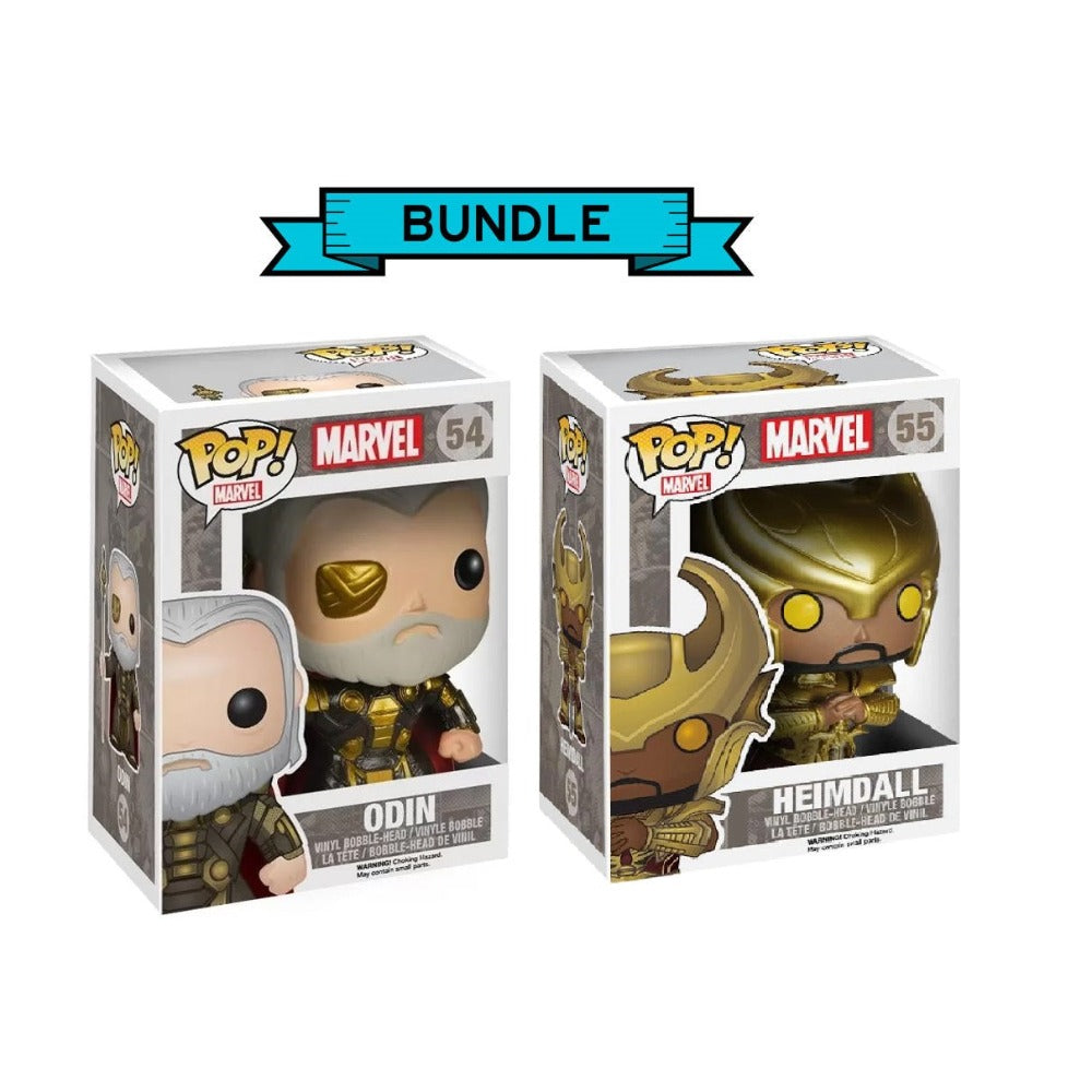 Bundle : Funko POP! Odin #54 & Heimdall #55 - Marvel