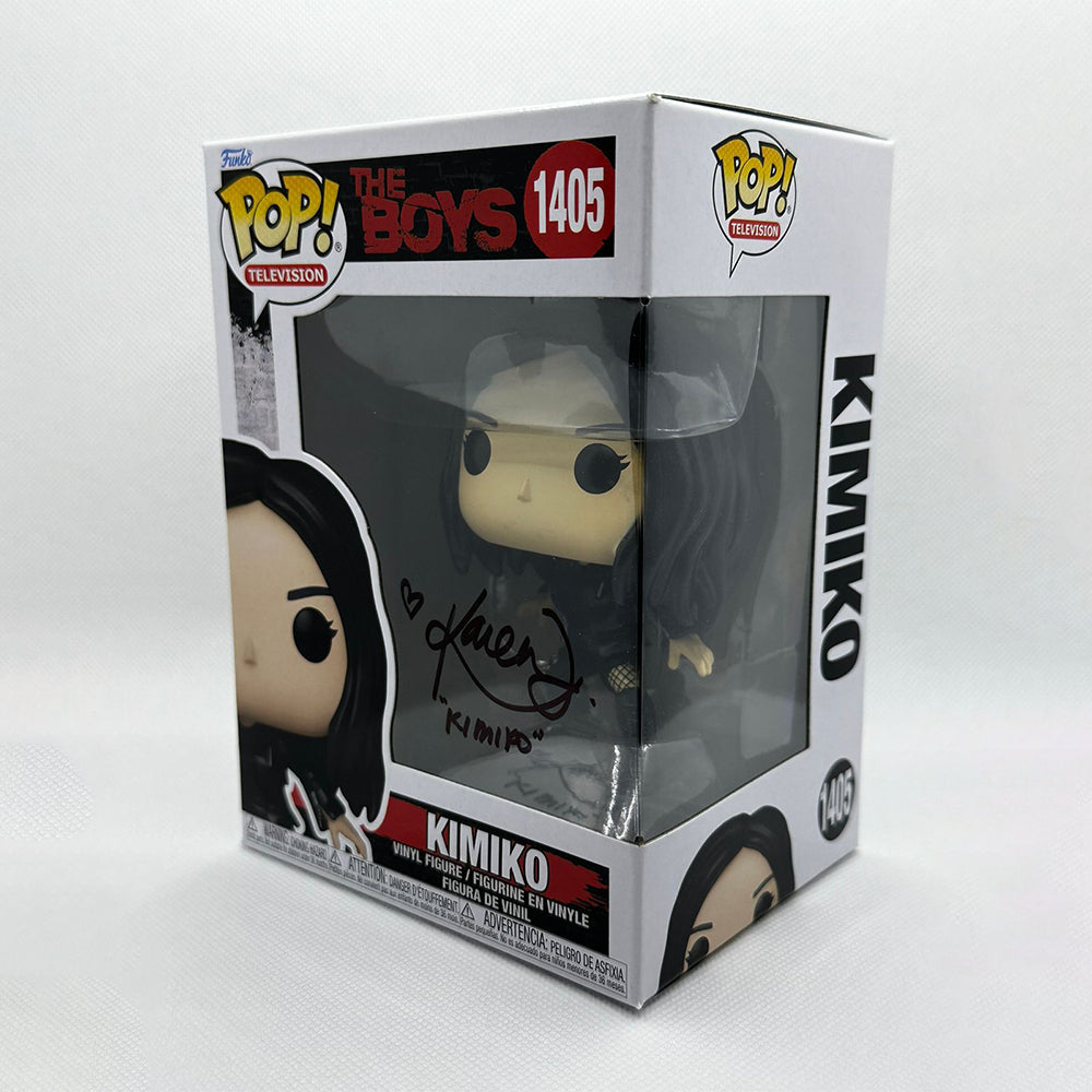 Funko POP! Kimiko - The Boys #1405 - Signed by Karen Fukuhara - Speedy Comics certified