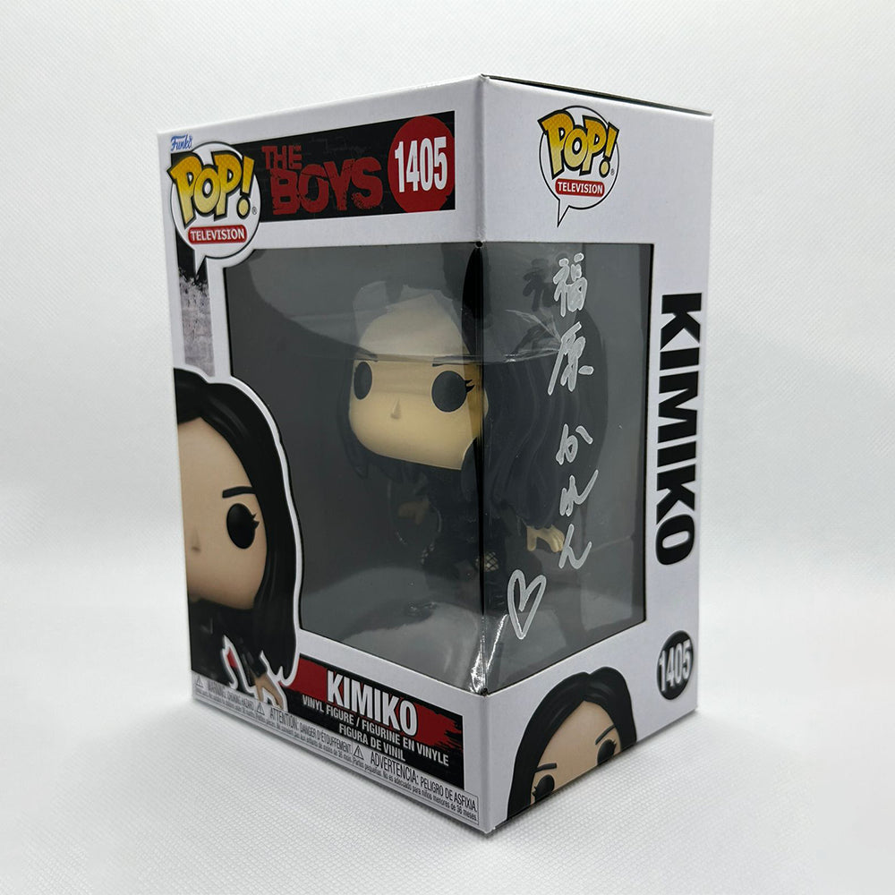 Funko POP! Kimiko - The Boys #1405 - Signed by Karen Fukuhara - Speedy Comics certified