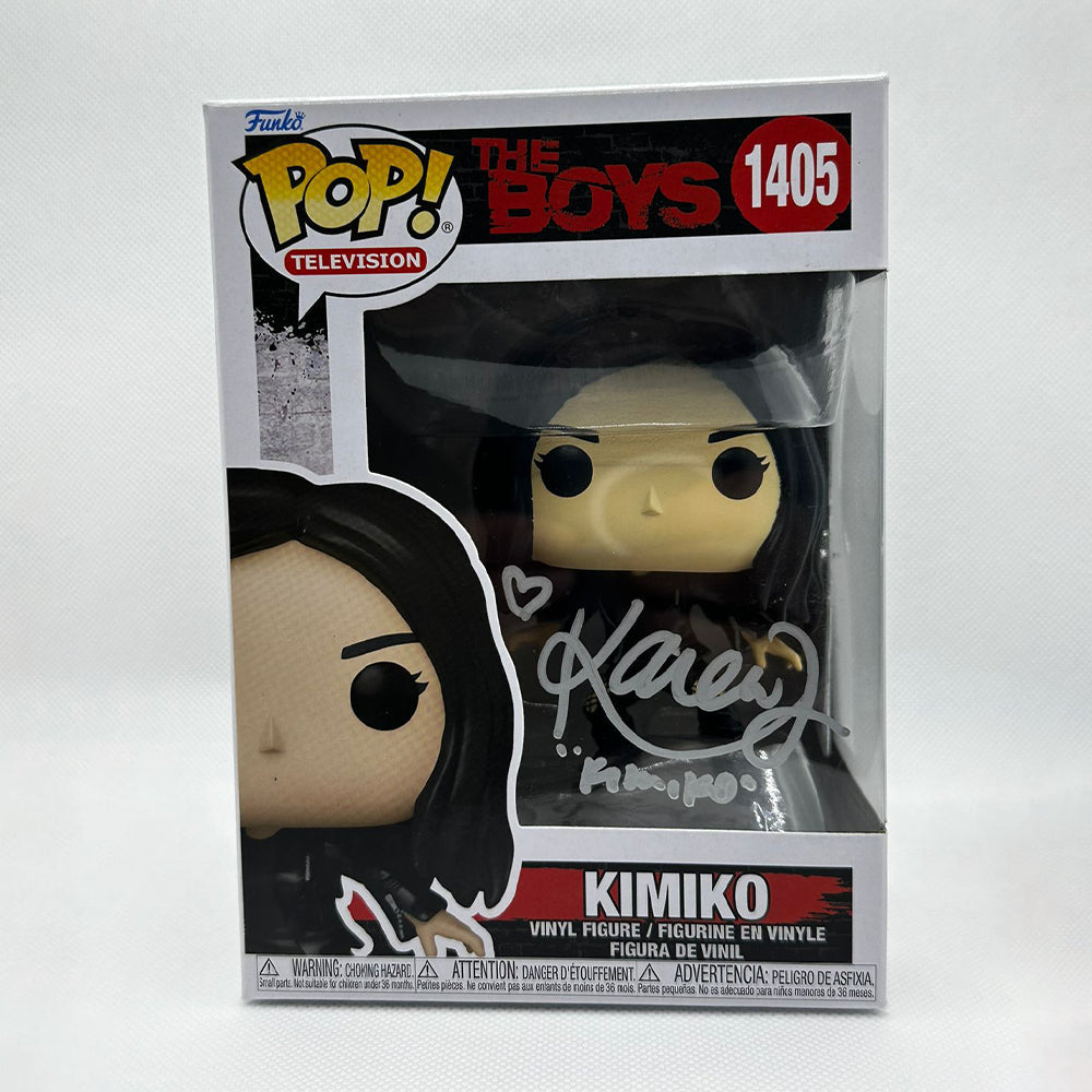 Funko POP! Kimiko - The Boys #1405 - Signed by Karen Fukuhara - Speedy Comics certified