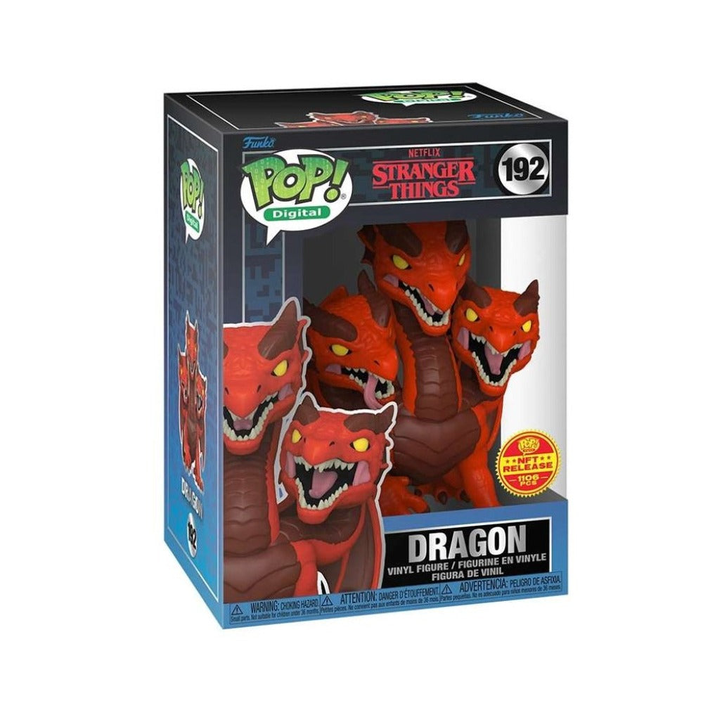 Funko POP Digital ! Dragon - Stranger Things #192 NFT - 1106 pcs