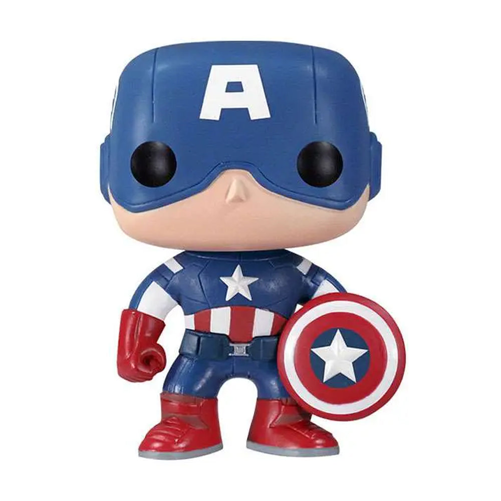 Funko POP! Captain America - The Avengers #10 - 2012 - Funko japan barcode - Box condition 8/10