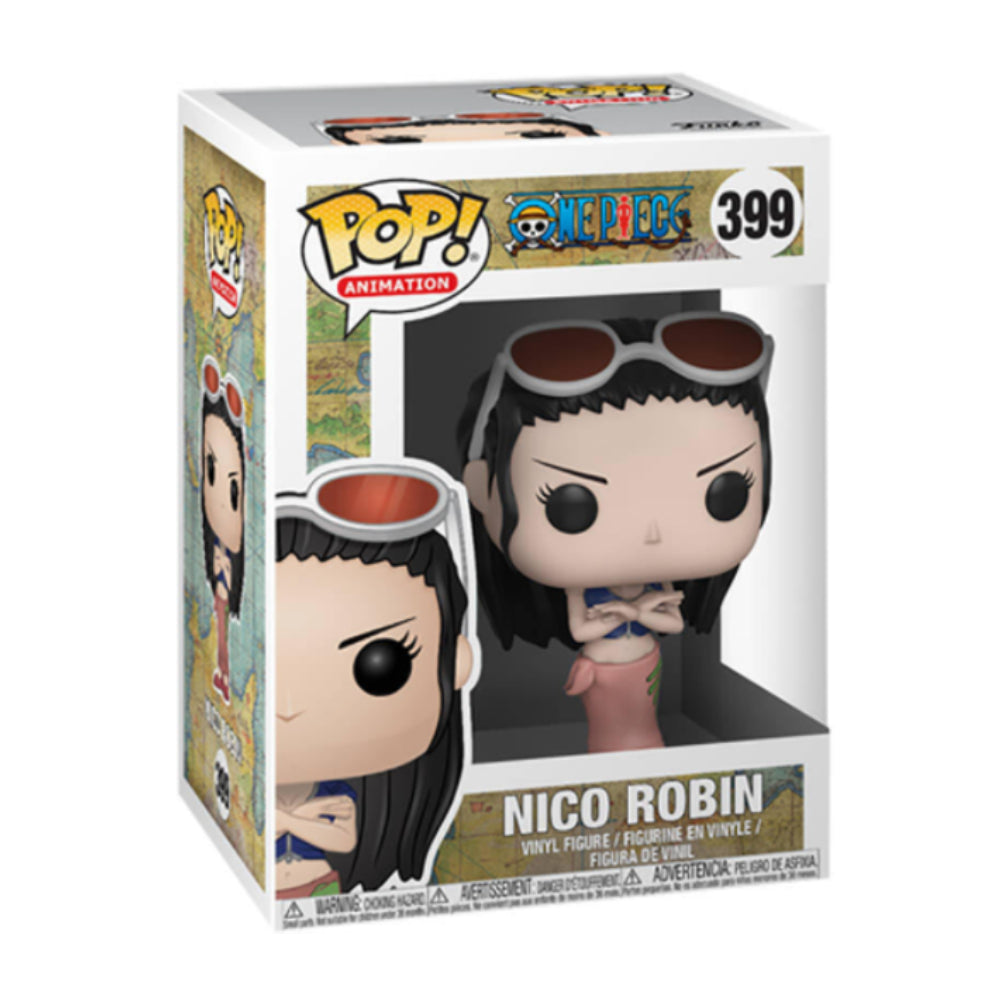 Funko POP! Nico Robin - One Piece #399 - restock 2023 - double Signed JVA