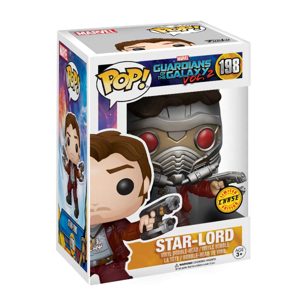 Funko POP! Star-Lord - Guardians of the Galaxy Vol. 2 #198 Chase