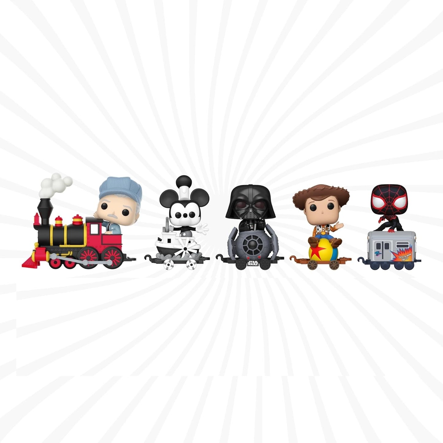 Funko Pop! Disney 100 Train- 5 pops