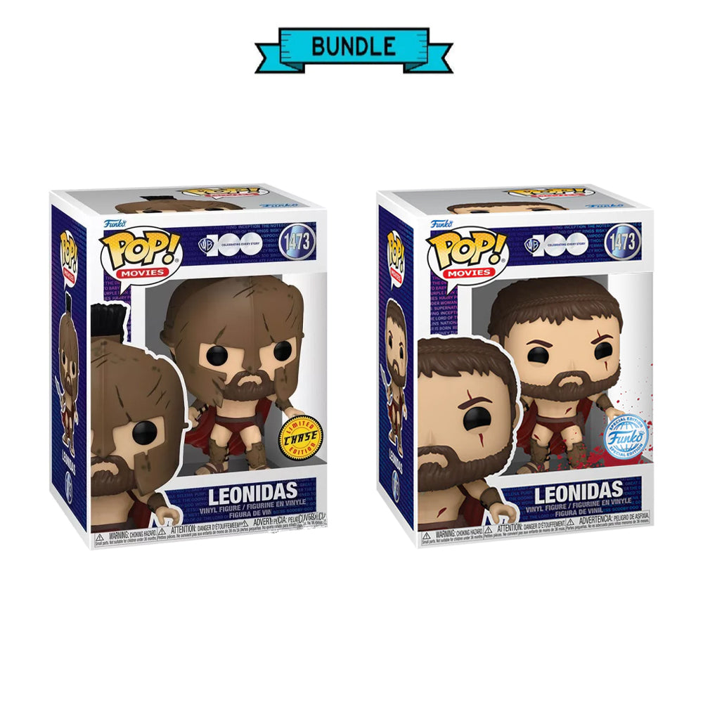 Bundle: Funko POP! Leonidas - #1473(X2) Chase & Funko