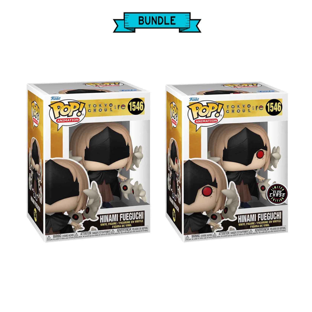 Bundle : Funko POP! Hinami Fueguchi - Tokyo Ghoul:re #1546 + Hinami Fueguchi - Tokyo Ghoul:re #1546 Glow Chase Limited Edition
