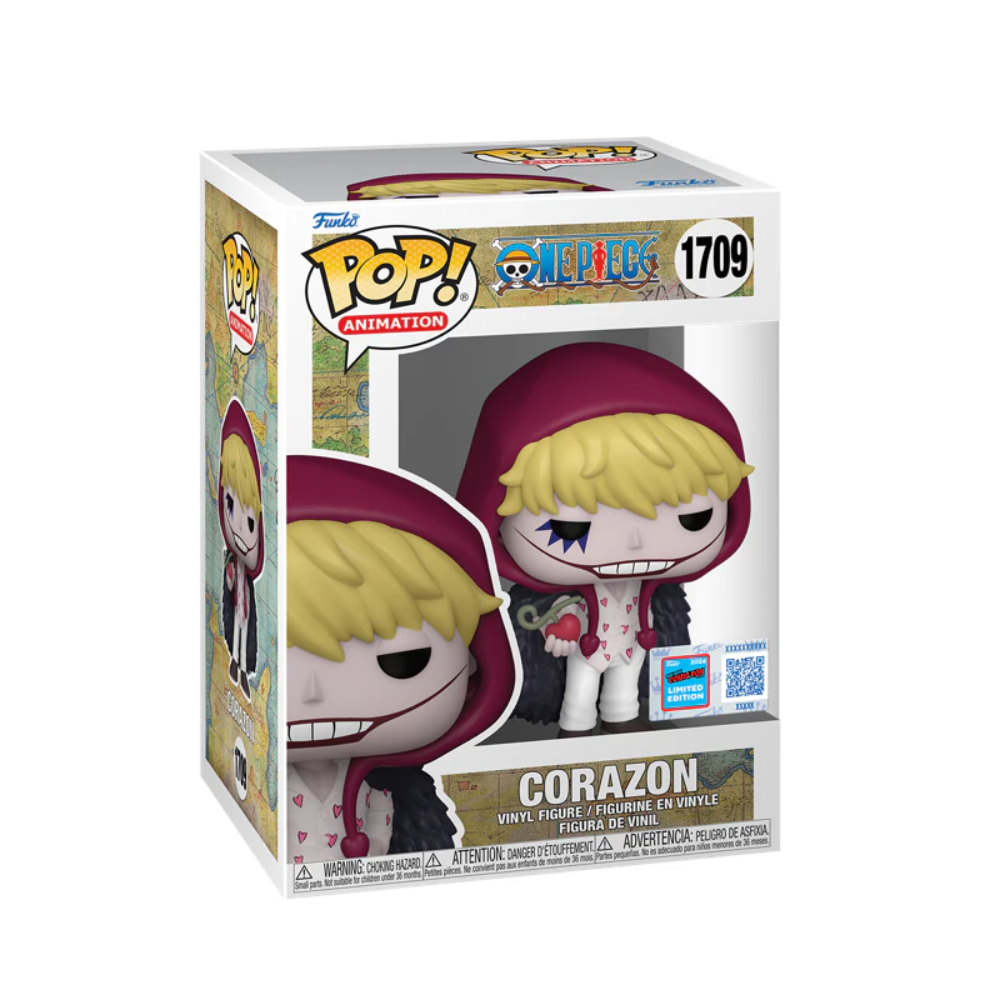 Funko POP! Corazon - One piece #1709 New York 2024 con sticker