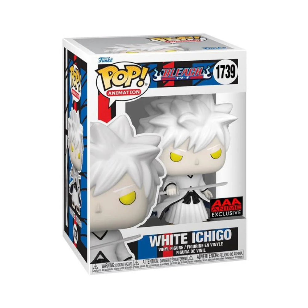 Funko Pop! White Ichigo - Bleach #1739 AAA anime exclusive
