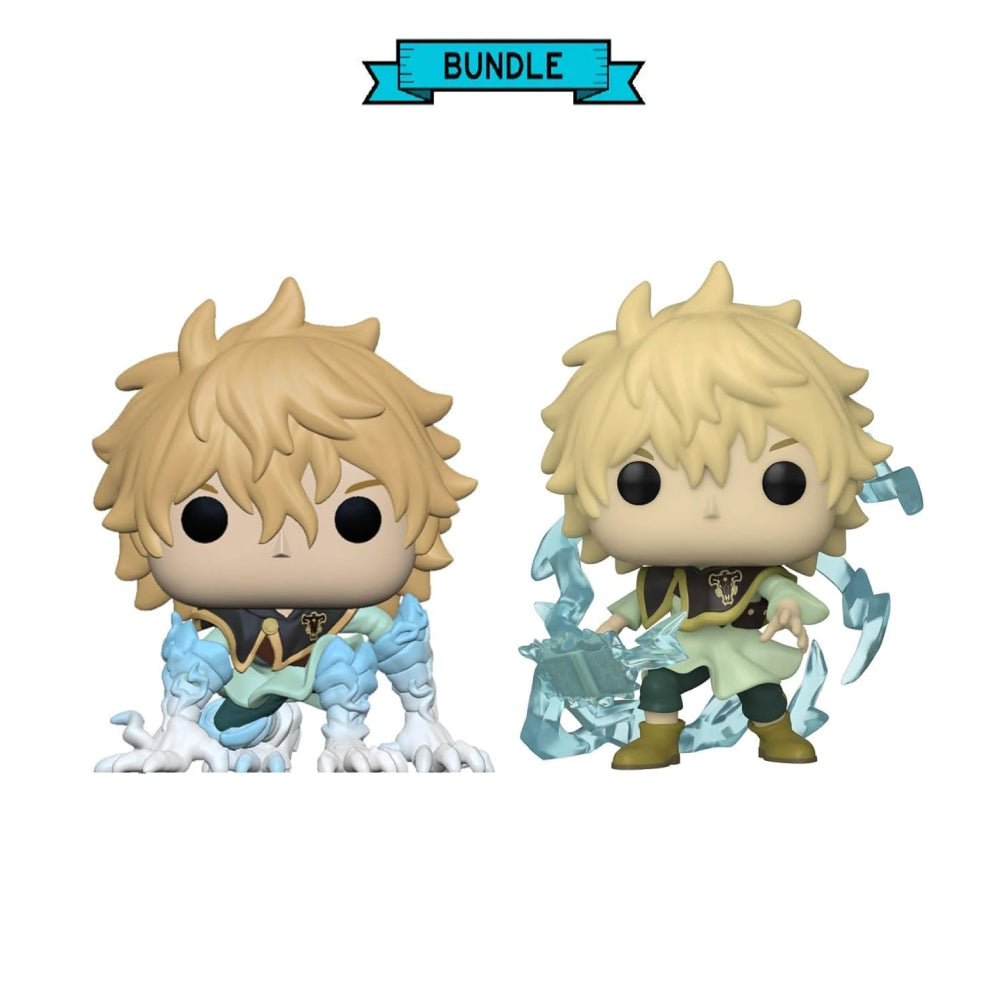 Bundle : Funko POP! Luck Voltia - Black Clover #1102 Glow Chase -Special Edition + Luck Voltia - Black Clover #1102 - Special Edition