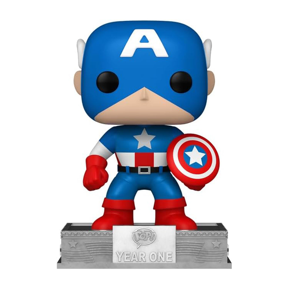 Funko POP! Captain America - Marvel #06C 25th Anniversary - New York Comic Con 2023 Limited Edition