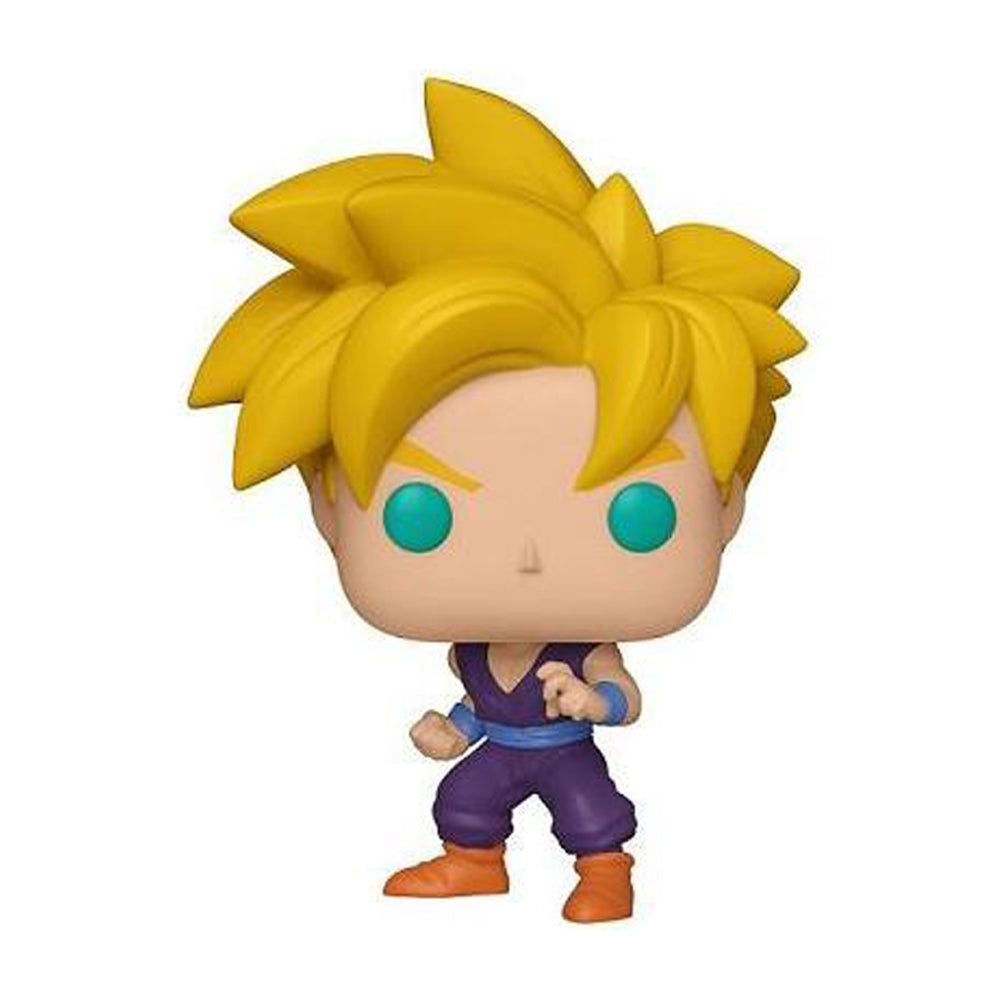 Funko POP! Super Saiyan Gohan - Dragon Ball Z #509 Galactic Toys Exclusive - Custom Art Signed by Takayoshi Tanimoto (Japanese singer)