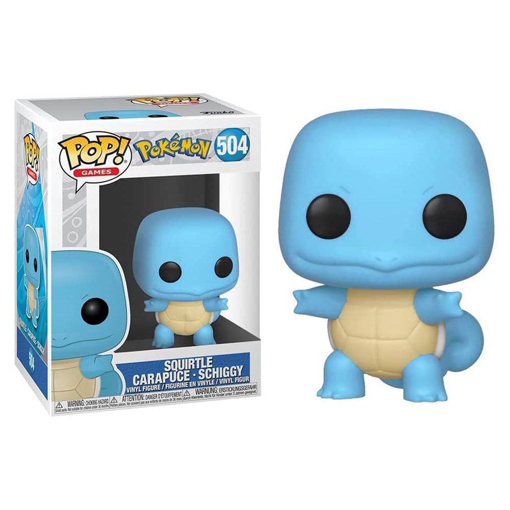 Funko POP! Squirtle Carapuce.Schiggy - Pokemon #504 Figure