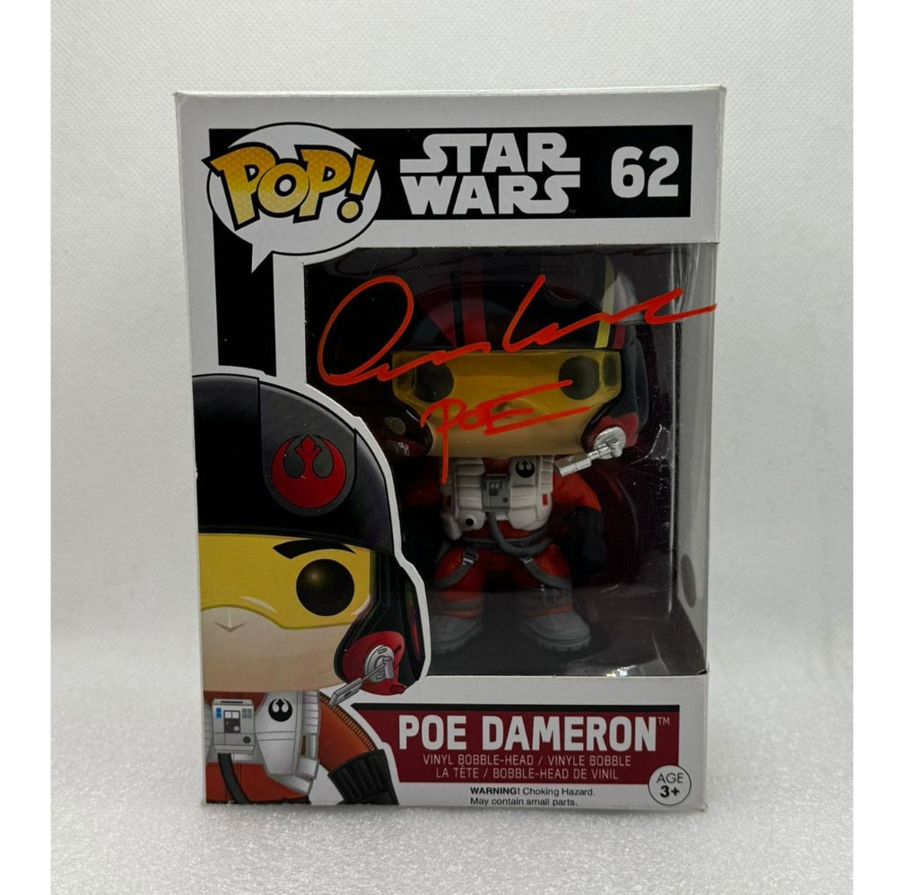 Funko POP! Poe Dameron - Star Wars #62 - signed by Oscar Isaac at MEFCC 2024 Abu Dhabi UAE