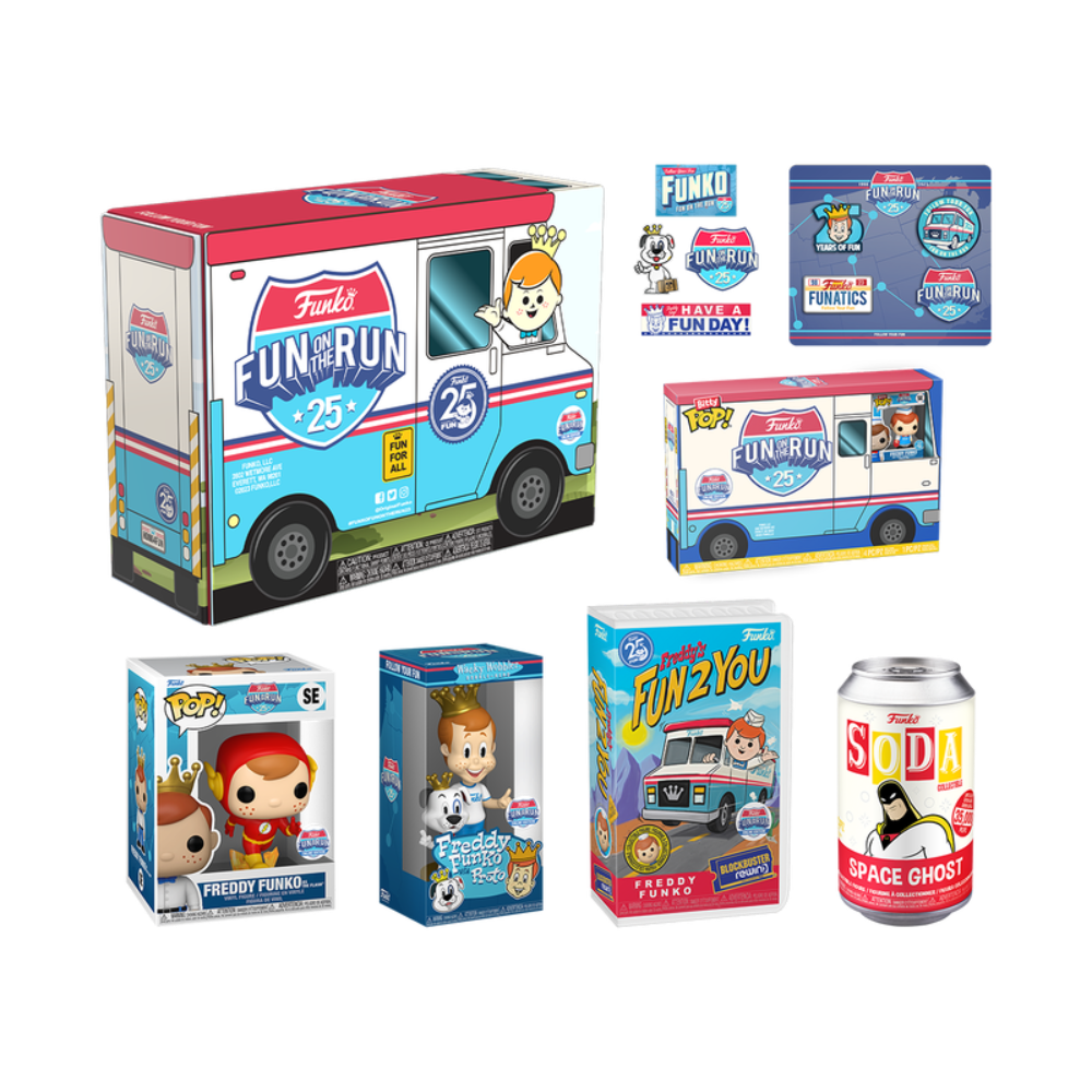 Funko 25th Anniversary Fun on the Run Box