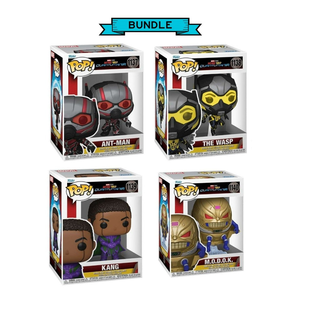 Bundle: Ant-Man and the Wasp: Quantumania - 4 Funkos