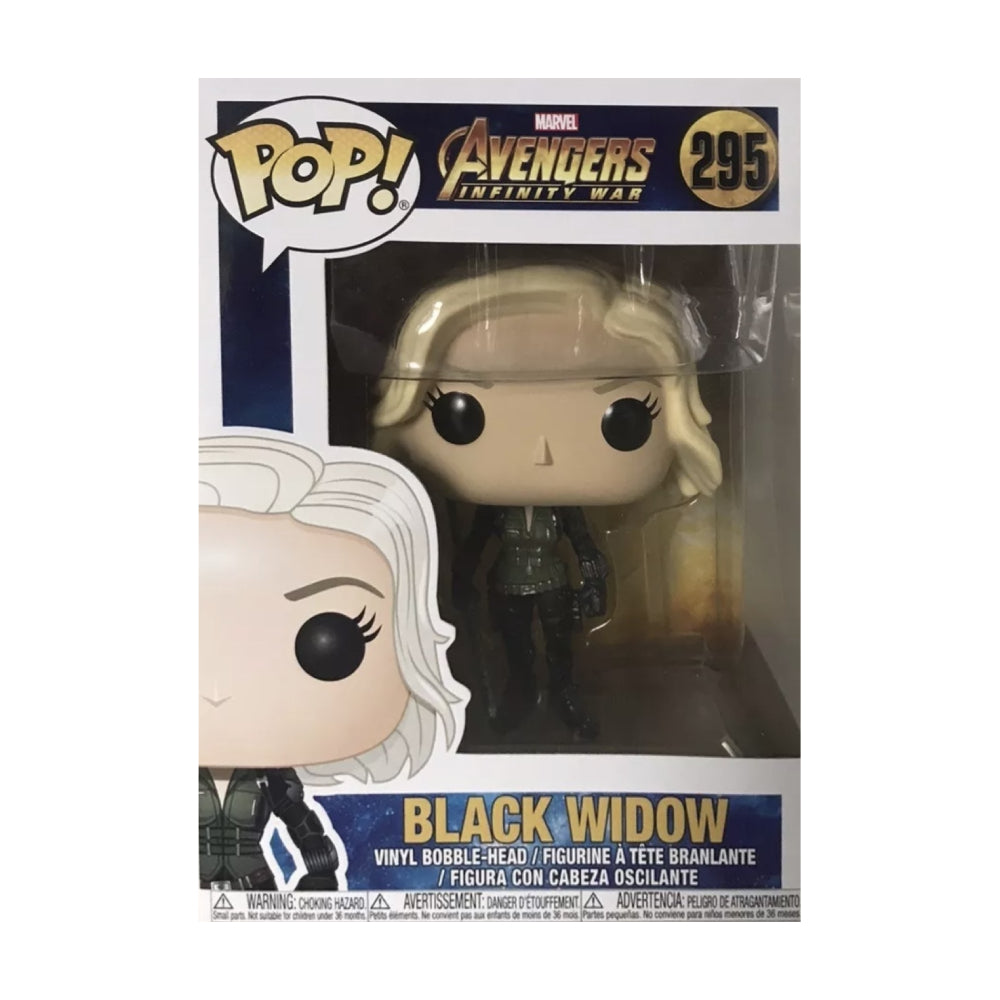 Funko POP! Black Widow - AVENGERS INFINITY WAR #295 Damaged