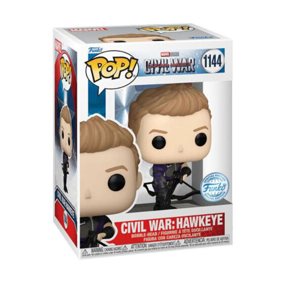 Funko POP! Civil War: Hawkeye - CIVIL WAR CAPTAIN AMERICA #1144