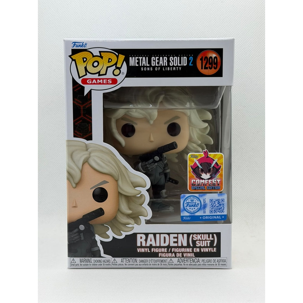 Funko Pop! Raiden (Skull Suit) - Metal Gear Solid 2 #1299 - Comfest 2026 Exclusive