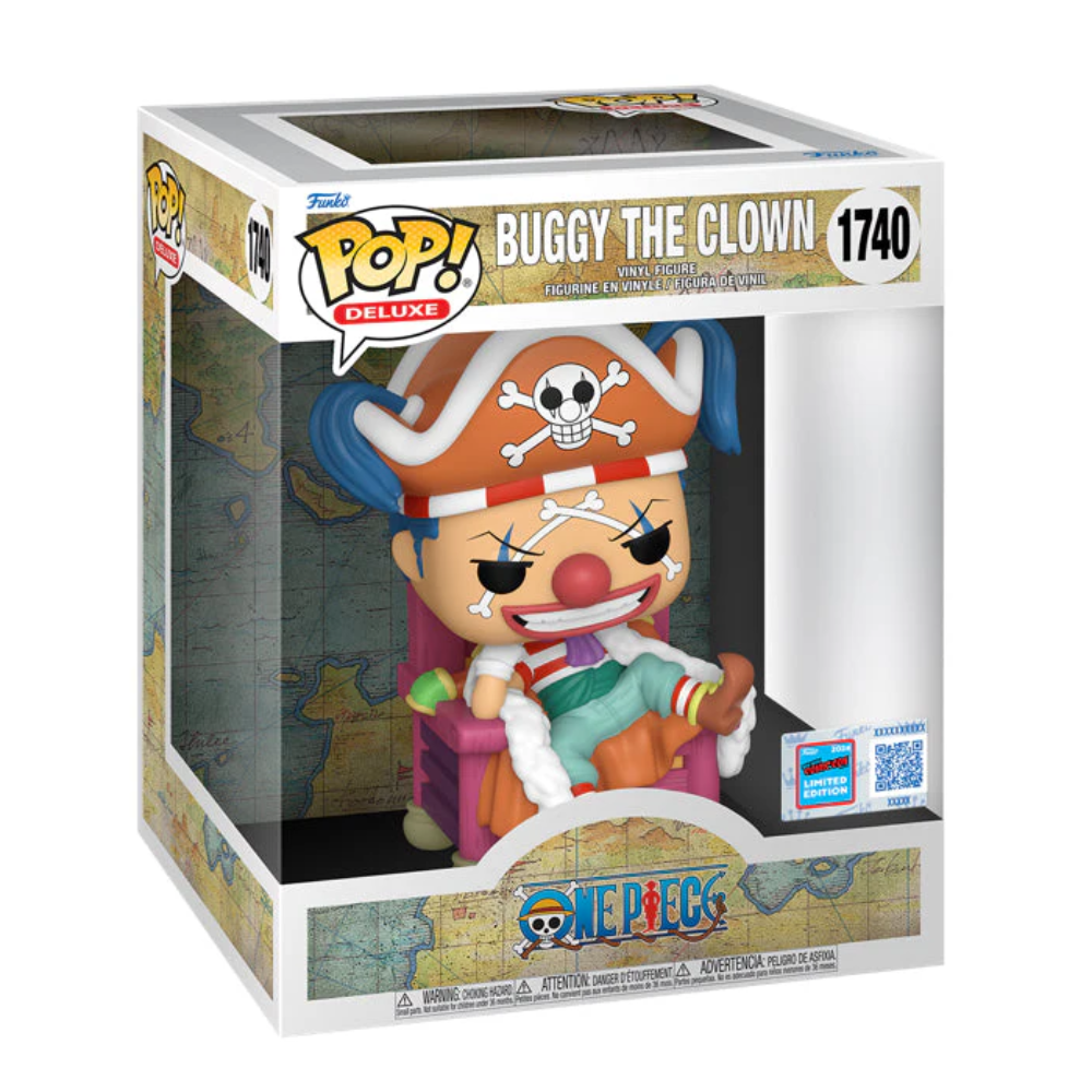 Funko POP : Buggy The Clown - One Piece #1740 New York 2024 con sticker