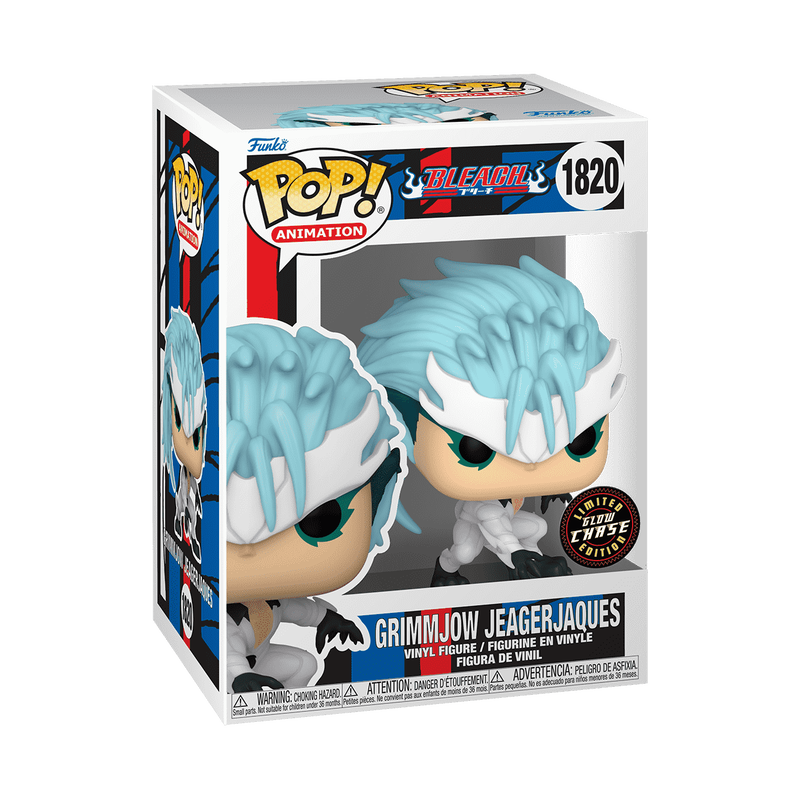 Funko Pop! Grimmjow Jeagerjaque - Bleach #1820 Chase