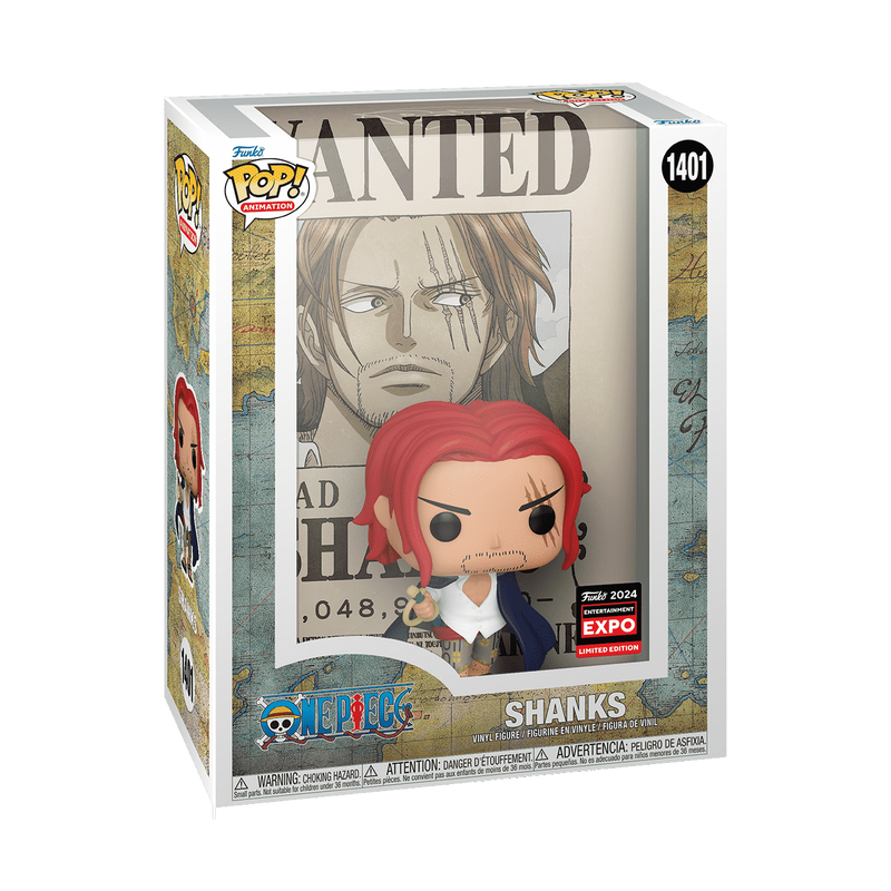 Funko POP! Shanks - One Piece #1401 Shared Sticker