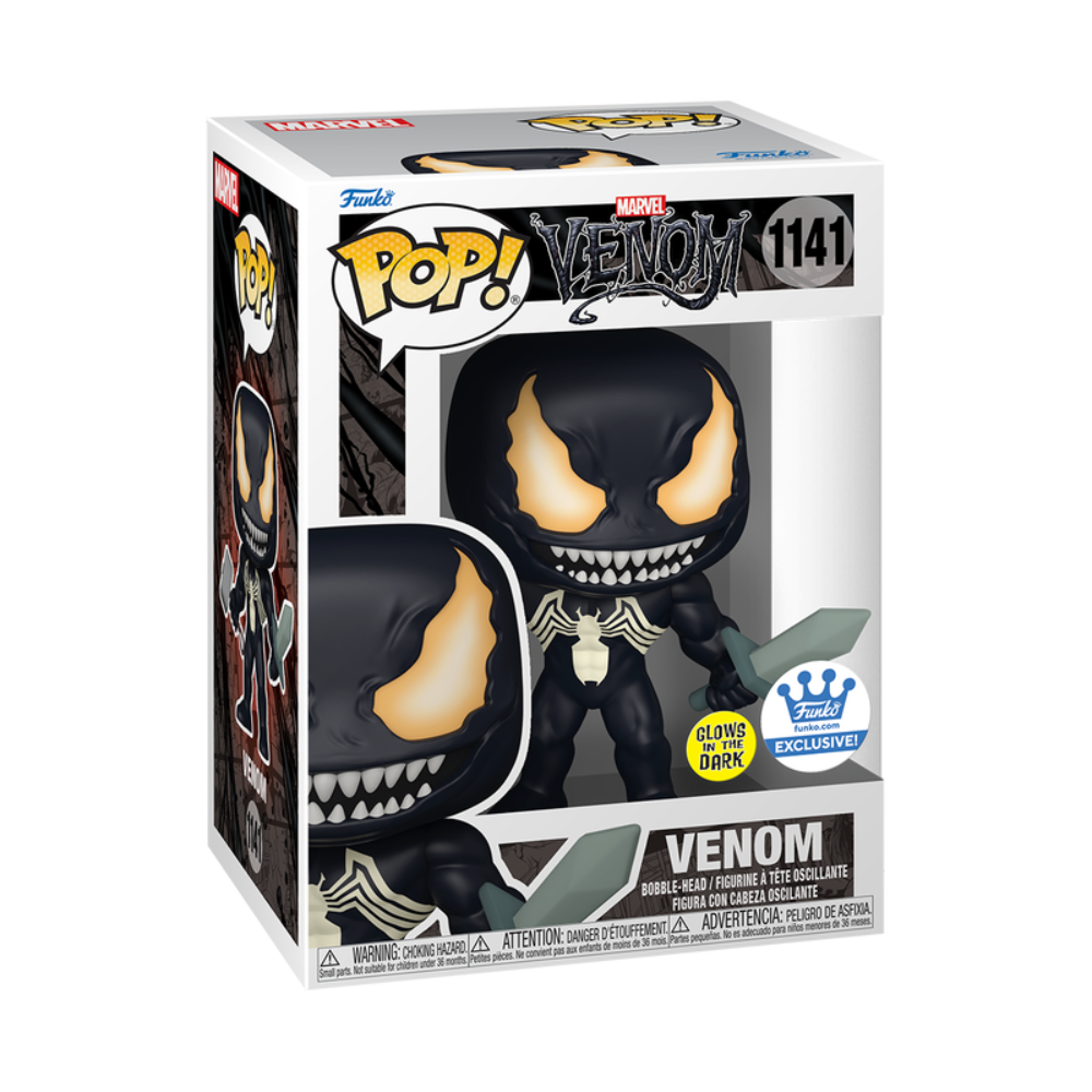 Funko POP! Venom- Marvel #1141 Funko Exclusive + Glow in the Dark