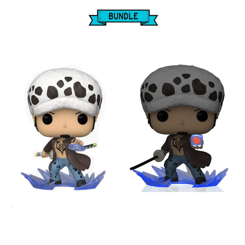 Bundle: Funko POP! Trafalgar Law - One Piece #1016 Special Edition / Chase Limited Edition + Special Edition