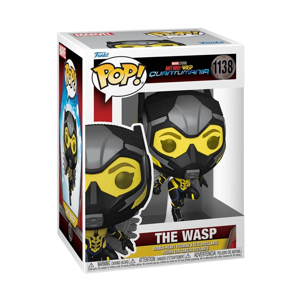 Bundle Funko POP! WASP- AntMan Wasp Quantumania #1138 Chase x2pops