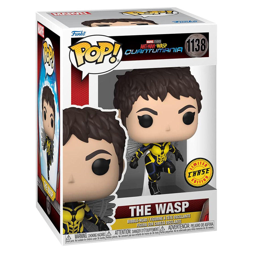 Bundle Funko POP! WASP- AntMan Wasp Quantumania #1138 Chase x2pops