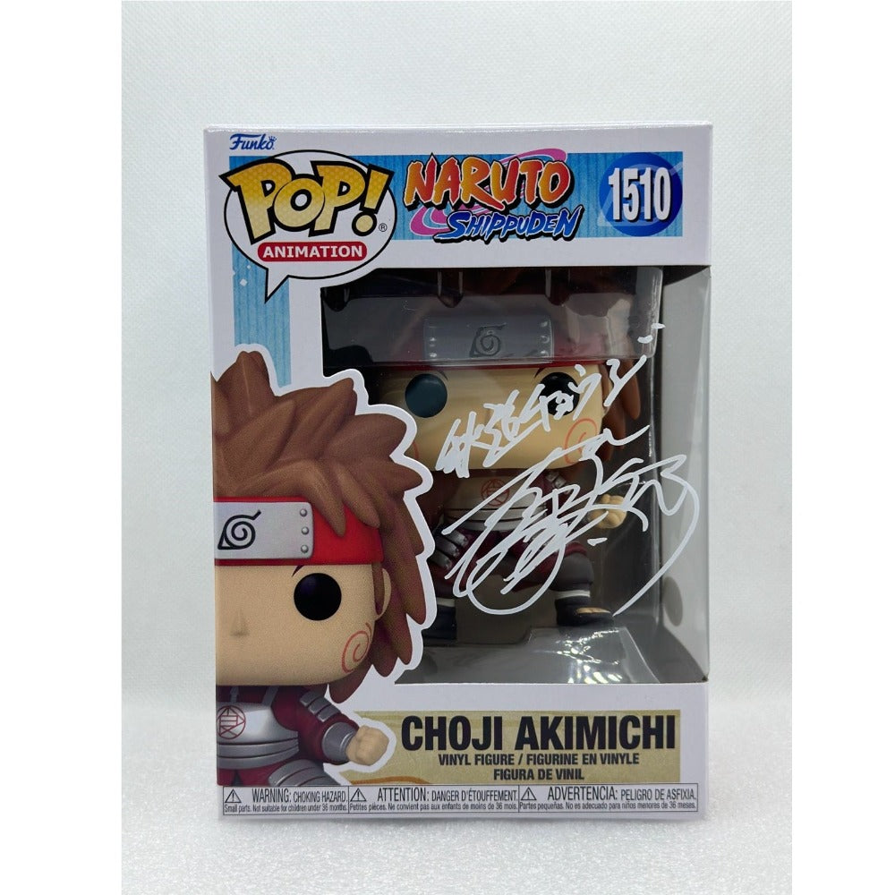 Naruto hotsell uzumaki signed funko pop