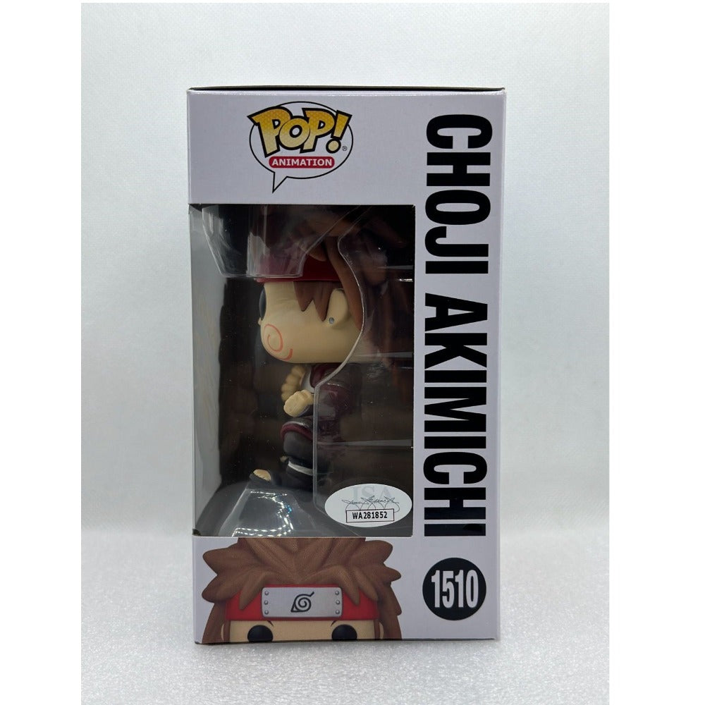 Funko POP! Choji Akimichi - Naruto Shippuden #1510 - Signed by Kentarō Itō JVA - JSA certified (witnessed)
