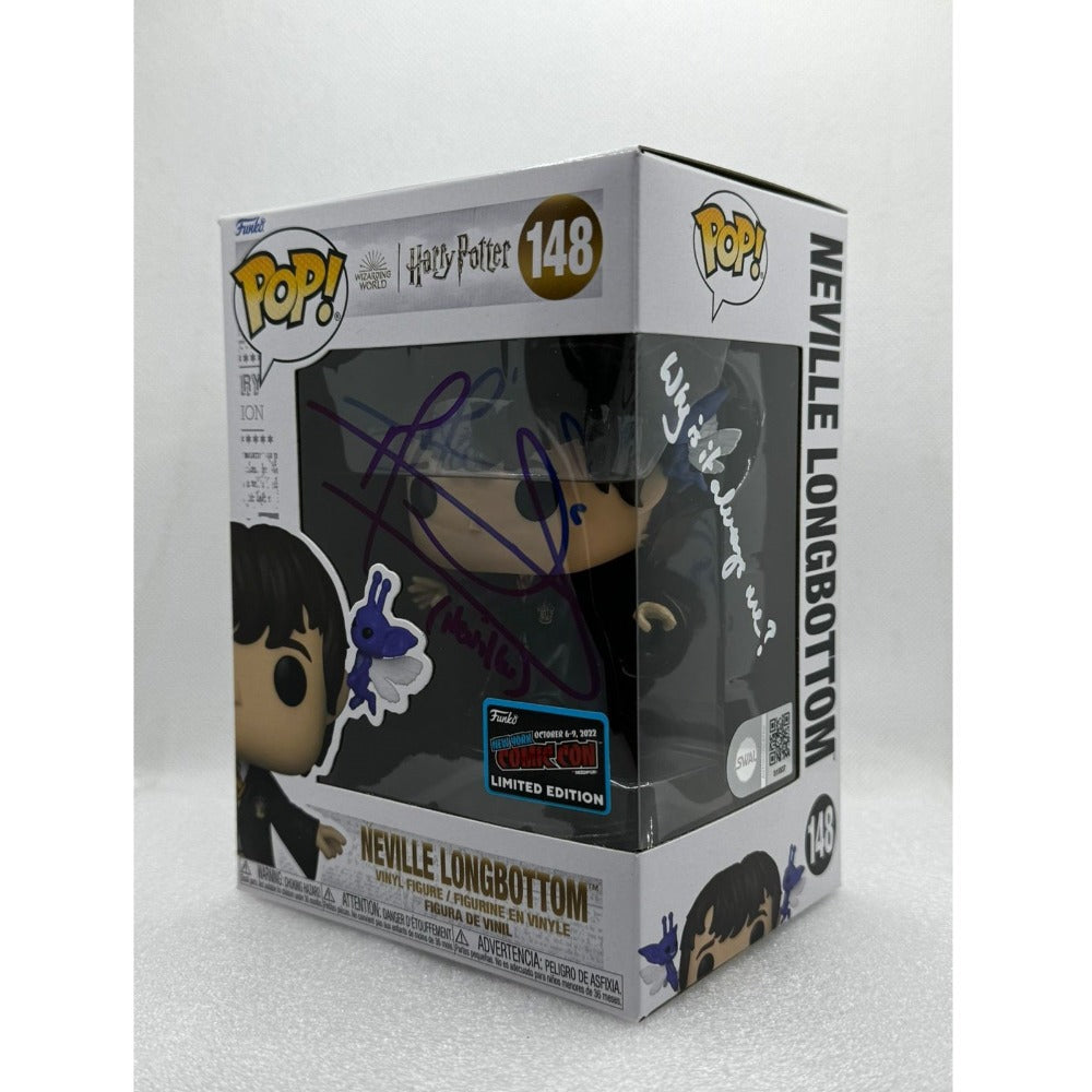 Funko POP! Neville Longbottom - Harry Potter #148 New York Comic Con 2022 - Signed by Matthew David Lewis at Comfest February 2024 SWAU