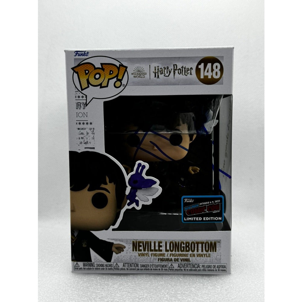 Funko POP! Neville Longbottom - Harry Potter #148 New York Comic Con 2022 - Signed by Matthew David Lewis at Comfest February 2024 SWAU