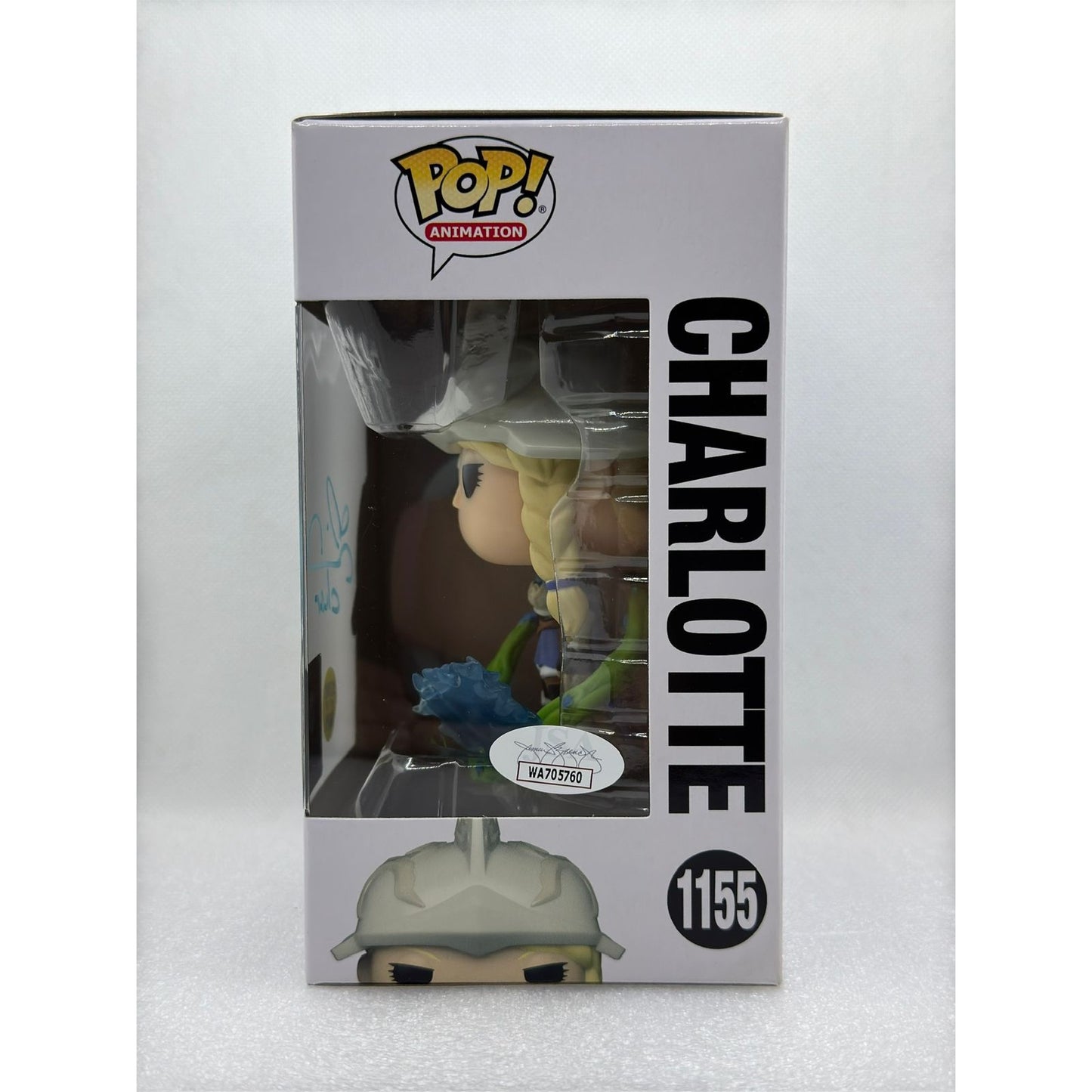 Funko POP! Charlotte (Charla) - Black Clover #1155 Glow + Chalice Collectables Exclusive - Signed by Colleen Clinkenbeard - JSA WA705760