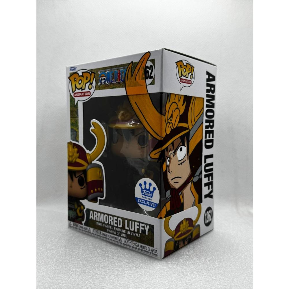 Funko Pop! Armored Luffy - One Piece #1262 Funko Exclusive - Custom Paint Art