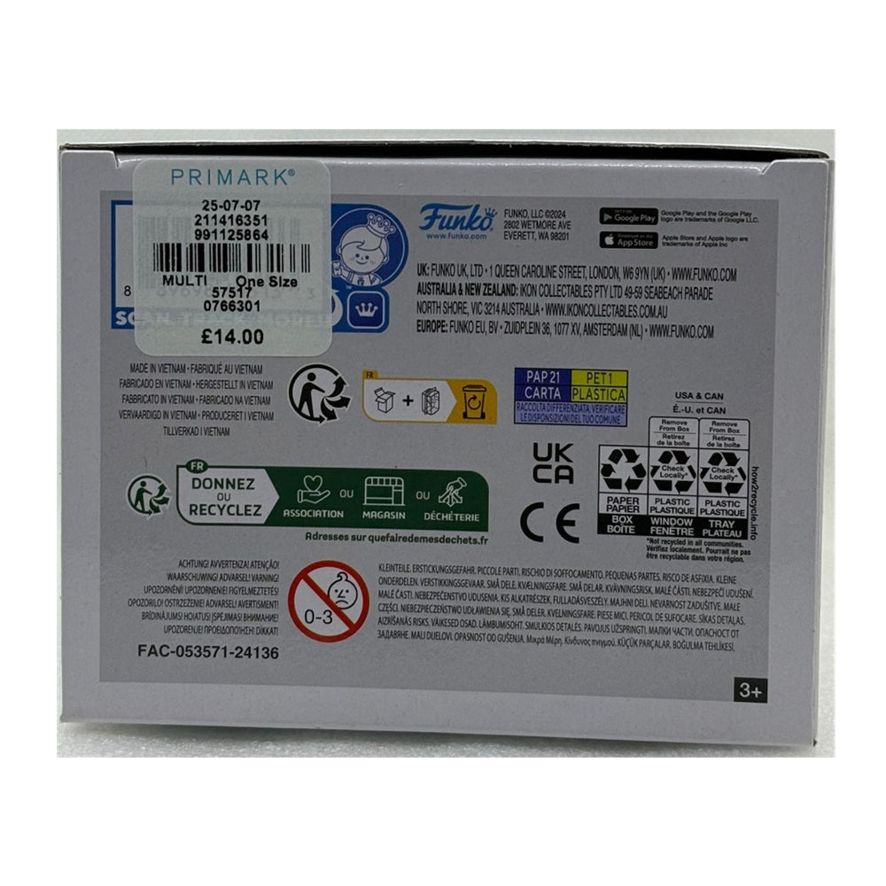 Funko pop! Jack Skellington - Disney #1168 - Primark exclusive with barcode