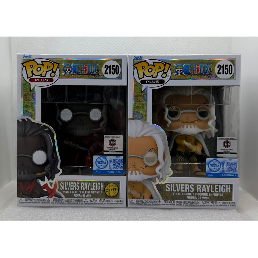 Bundle Funko Pop! : Silvers Rayleigh #2150 One Piece - chase bundle Chalice Pre Release Exclusive