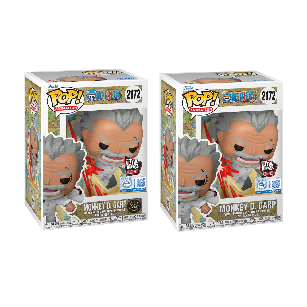 Chase Bundle Funko POP! Monkey D Garp - One Piece #2172 - The Little Things Exclusive