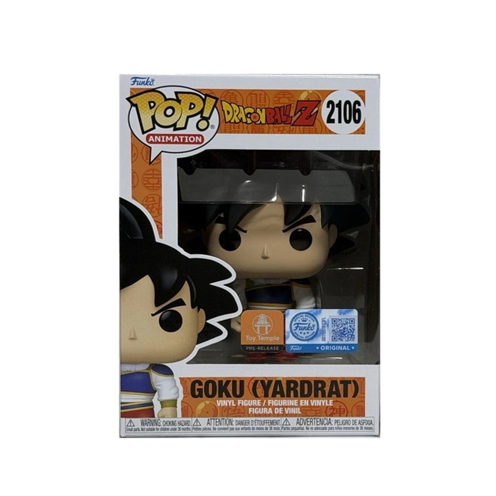 Funko POP! Goku Yardrat - Dragon Ball Z #2106 - Toy Temple Exclusive- PR Pre Release