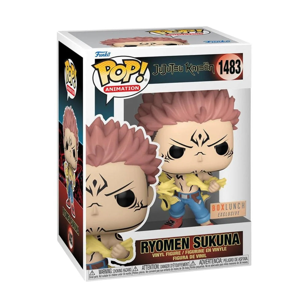 Funko Pop! Ryomen Sukuna #1483 - Jujutsu Kaisen - Box Lunch Exclusive