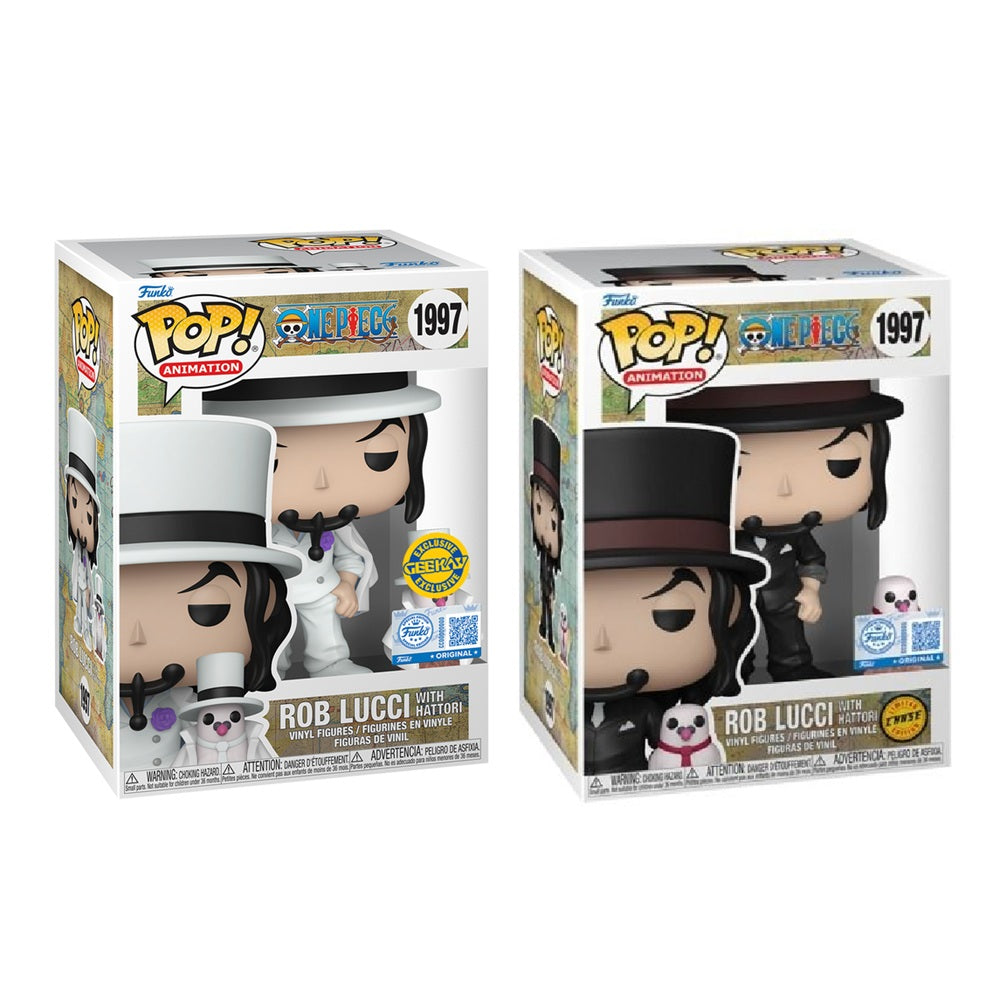 Funko POP! Rob Lucci with Hattori - One Piece #1997 - chase bundle - Geekay Exclusive