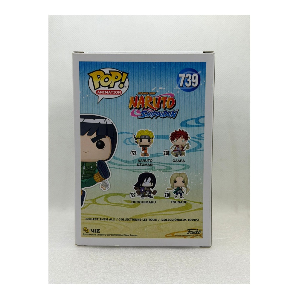 Funko pop! Rock Lee - Naruto Shippuden #739 Hot topic with barcode - Signed by Japanese Voice Actor JVA Yōichi Masukawa with HIT Authentication