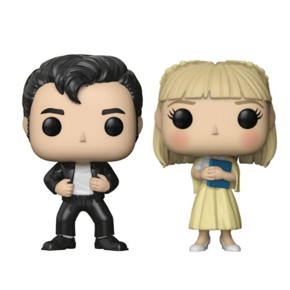 Funko POP Movies ! Danny Zuko #553 + Sandy Olson #554 - Grease