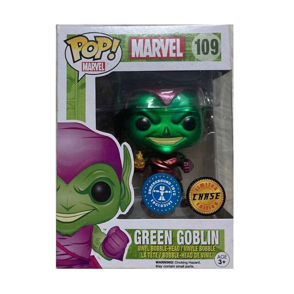 Funko Pop! Green Goblin # 109 Chase - Marvel - Underground Toys Exclusive