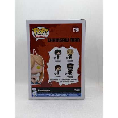 Funko Pop! Power with Meowy - Chainsaw Man #1766 Comfest 2025 Exclusive - Signed by Japanese Voice Actor JVA Fairouz Ai with PSA
