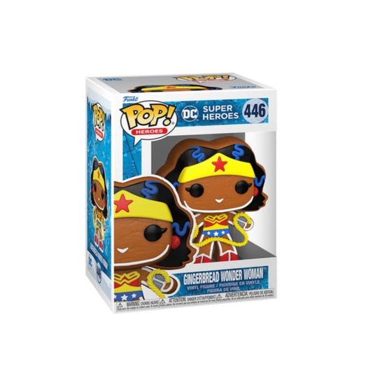 Funko POP! Gingerbread Wonder Women - Super Heroes #446