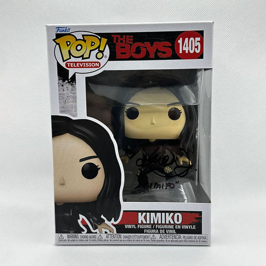 Funko POP! Kimiko - The Boys #1405 - Signed by Karen Fukuhara - Speedy Comics certified